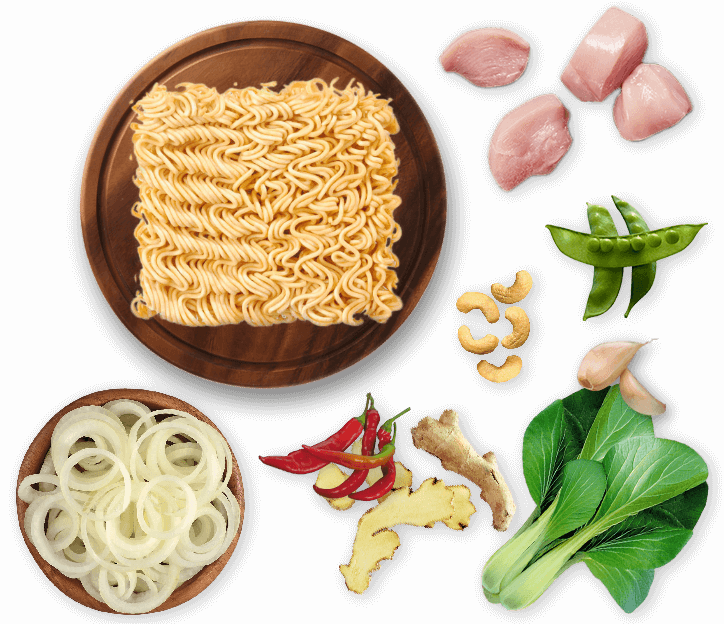 Indomie Chicken & Veggie Stir Fry
