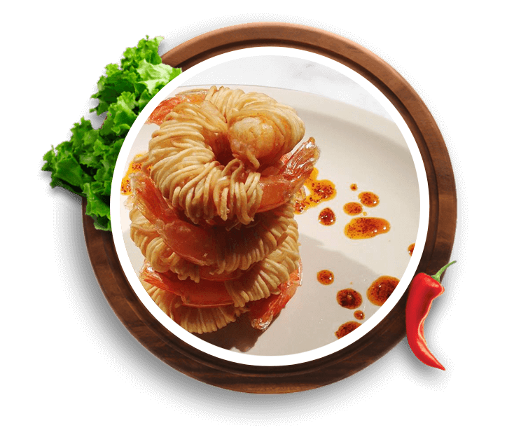 Indomie Crispy Noodle Prawns