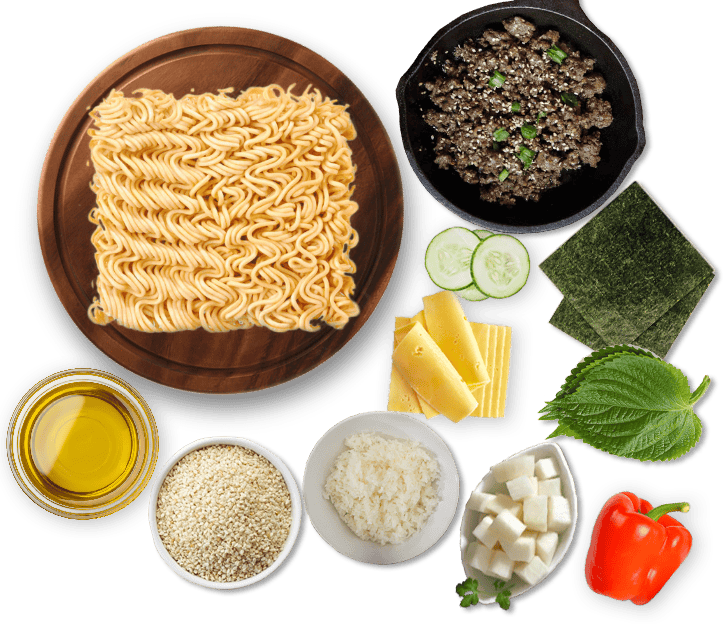 Indomie Mi Goreng Kimbap