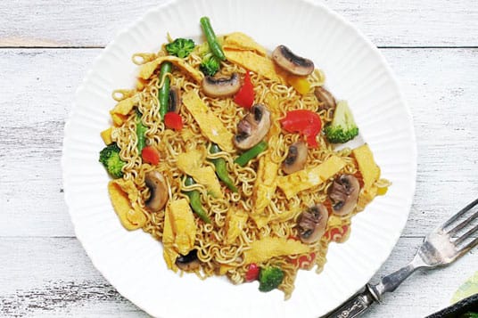 Indomie adatto ai vegetariani