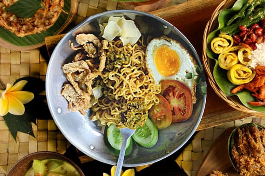 Indomie in stile indonesiano